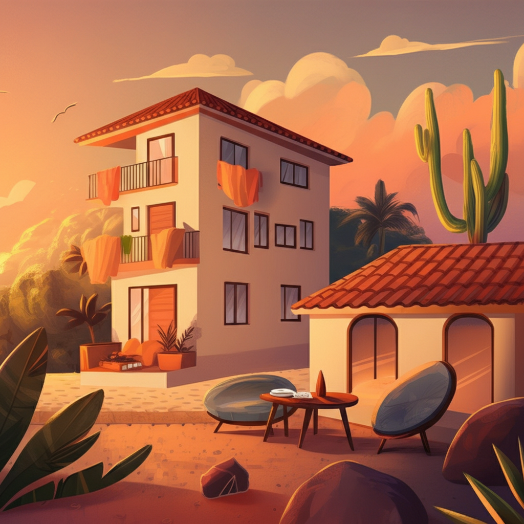 illustration for blgo post that represents the context of the following text: Como Escolher a Imobil